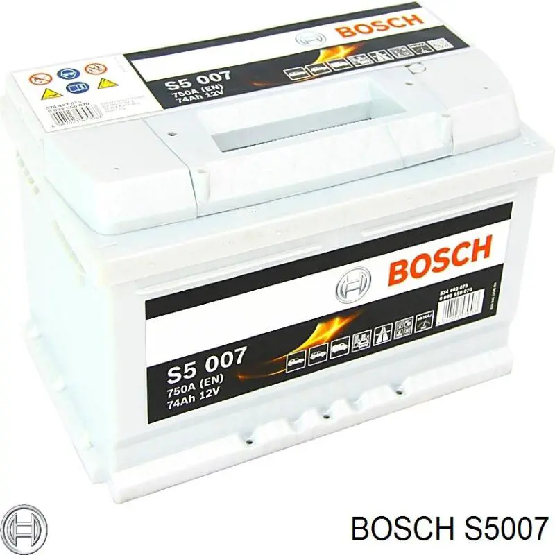Батарея акумуляторна Bosch S5007 ціна, від 101.74 USD