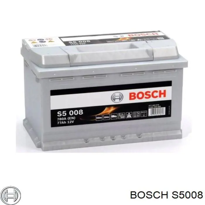 S5008 Bosch Авто акумулятор