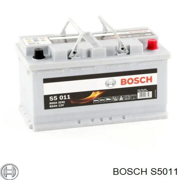 Купити S5011 Bosch Автомобільна батарея