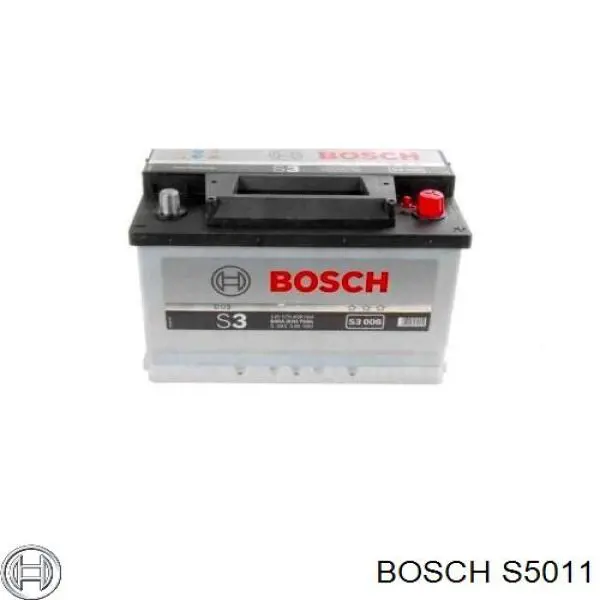 S5011 Bosch Авто акумулятор