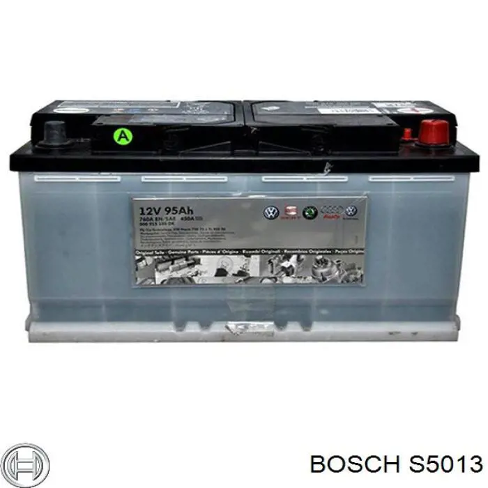 S5013 Bosch Авто акумулятор