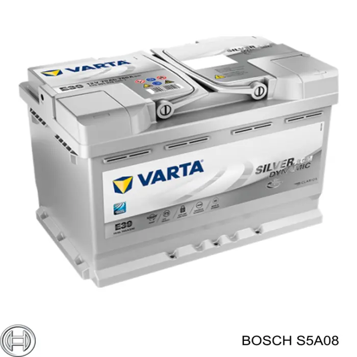 Акумуляторна батарея, АКБ S5A08 Bosch