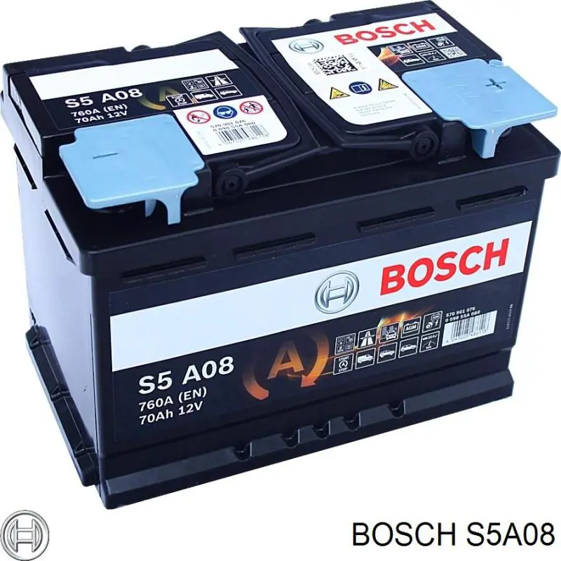 Батарея акумуляторна Bosch S5A08 ціна, від 184.71 USD
