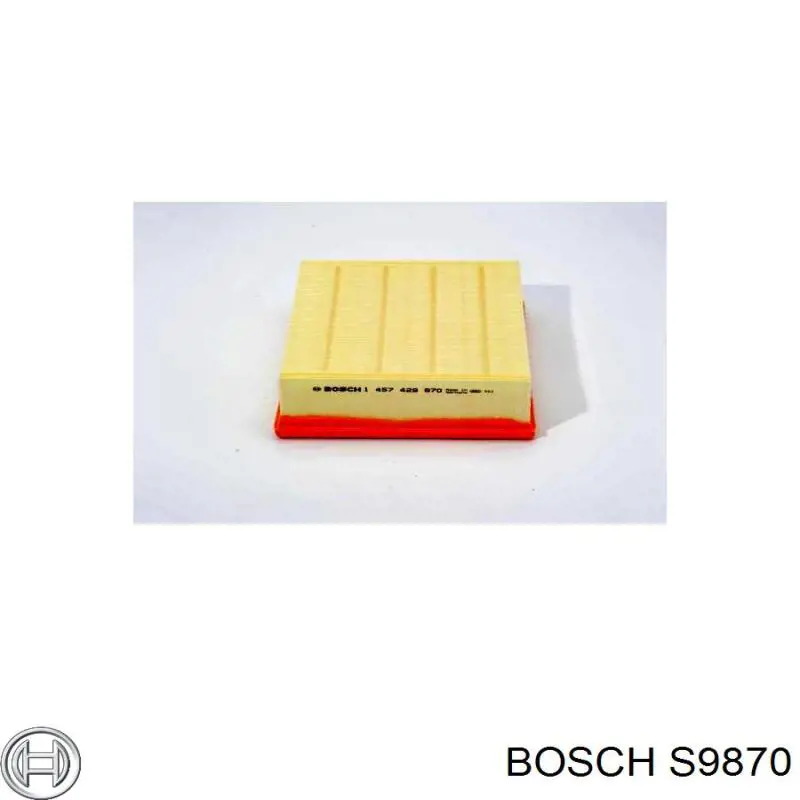 Елемент повітряного фільтра Bosch S9870 ціна, від 5.56 USD