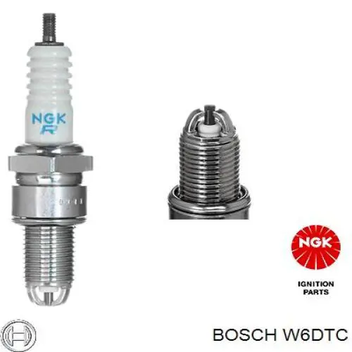 W6DTC Bosch Свеча (BERU)