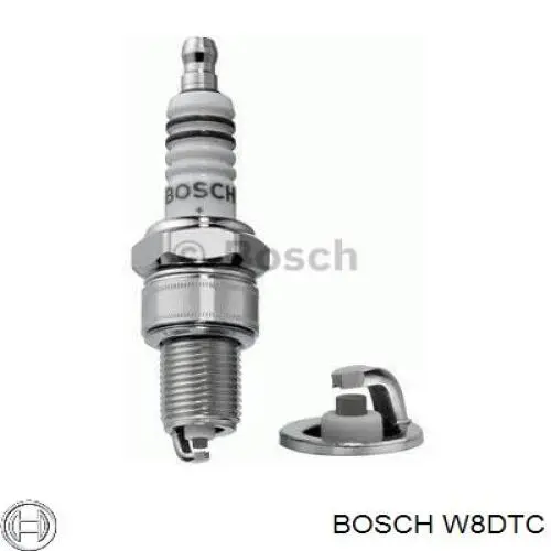 W8DTC Bosch Свіча запалювання