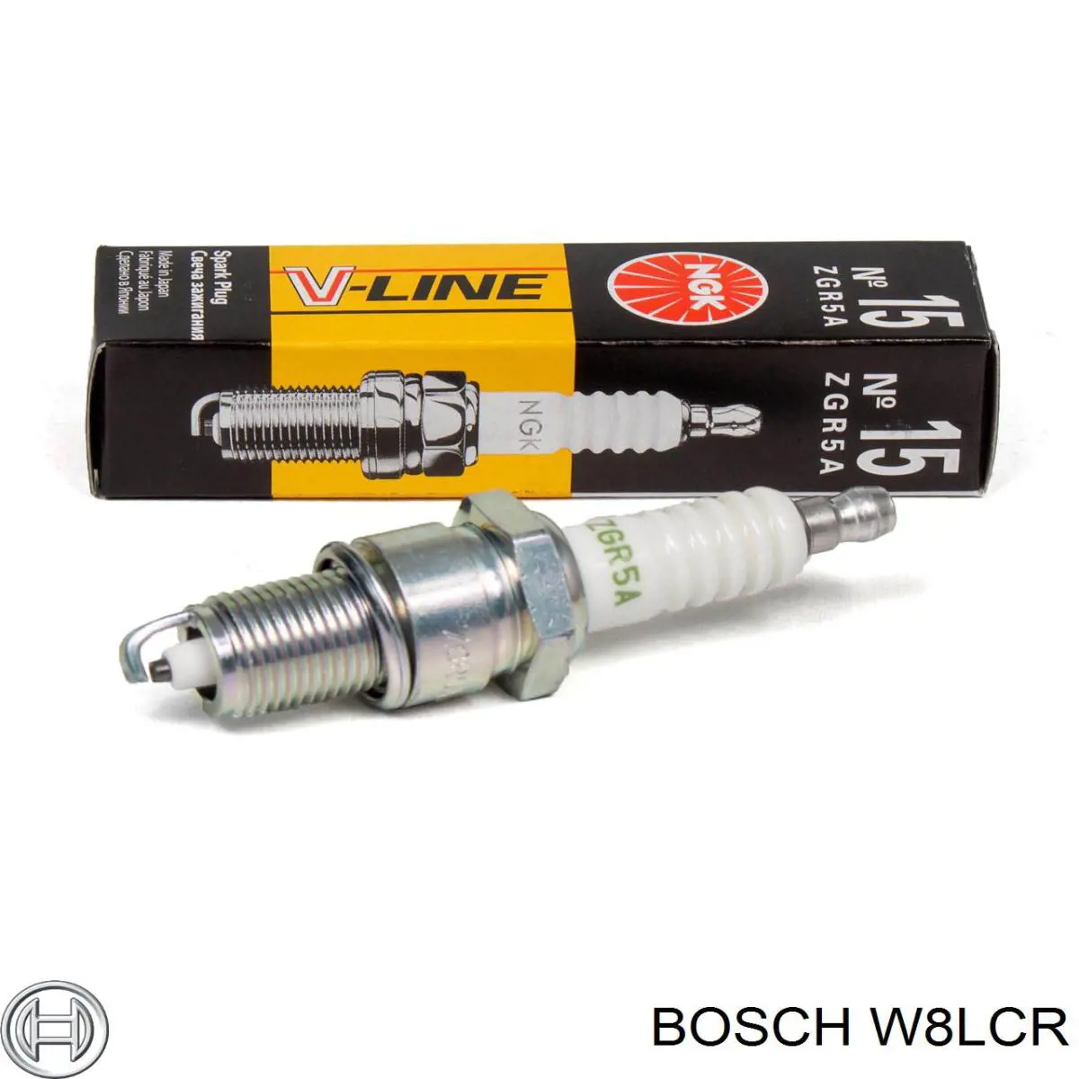 W8LCR Bosch Свіча запалювання