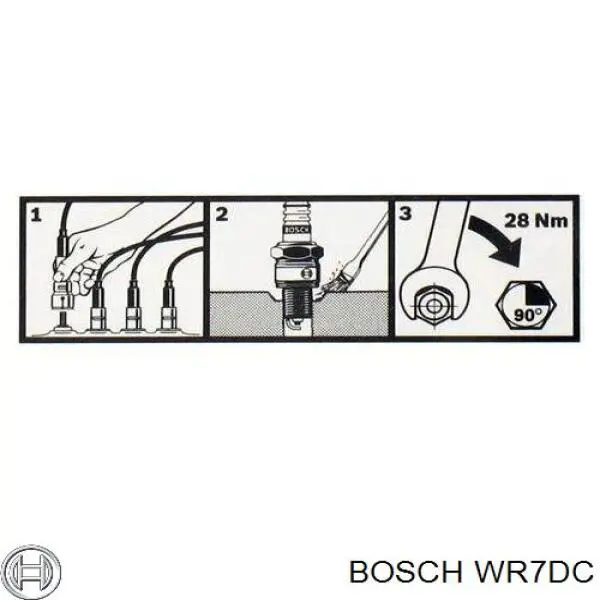 WR7DC Bosch Свіча запалювання