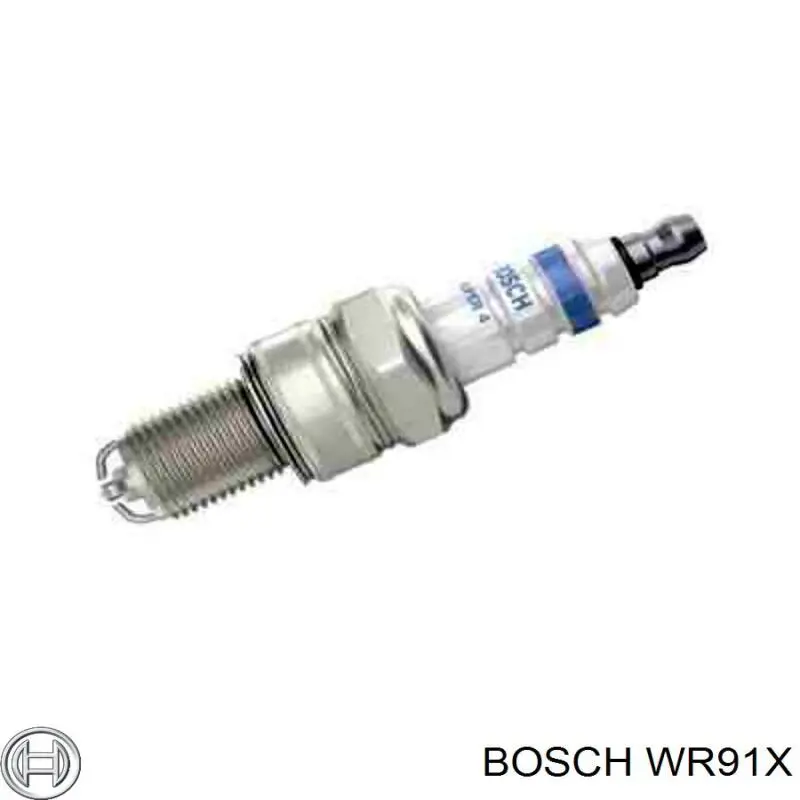 WR91X Bosch Свіча запалювання