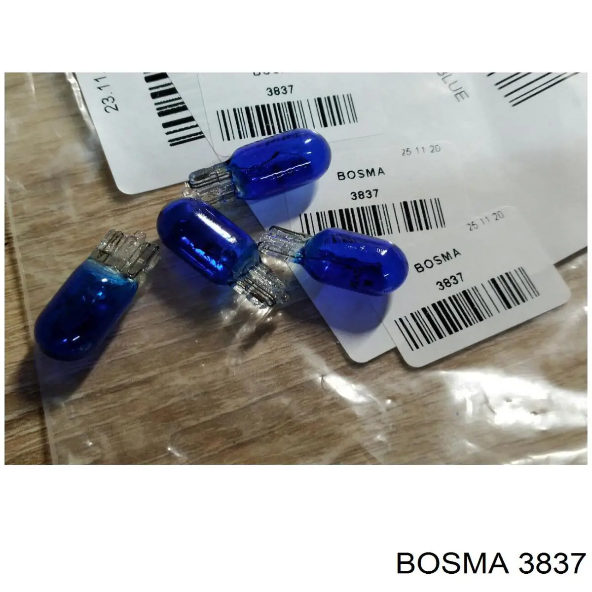 Лампочка плафону освітлення салону/кабіни 3837 Bosma