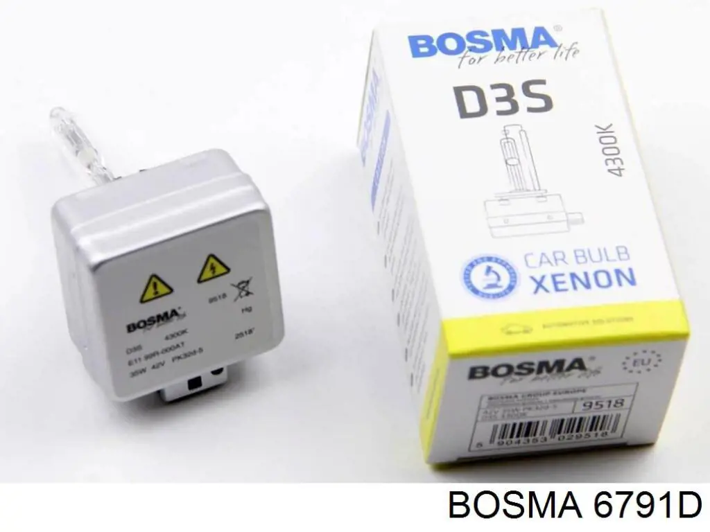 6791D Bosma Лампочка ксеноновая