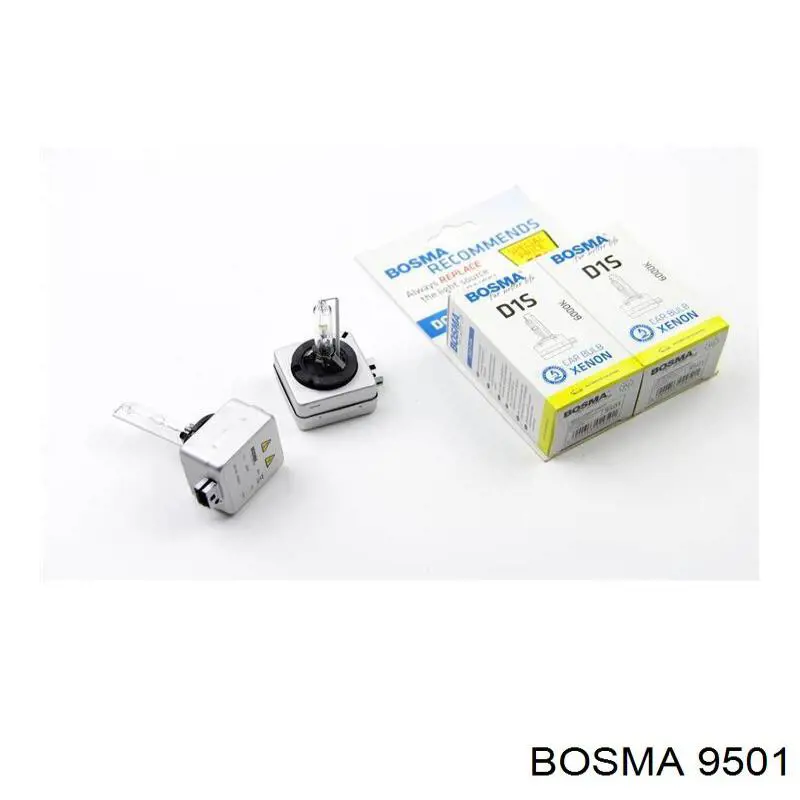 Лампочка ксеноновая 9501 Bosma