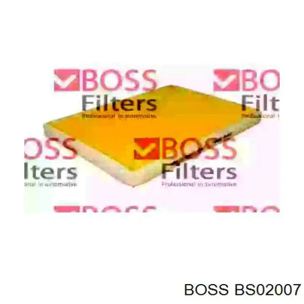 BS02007 Boss фільтр салону