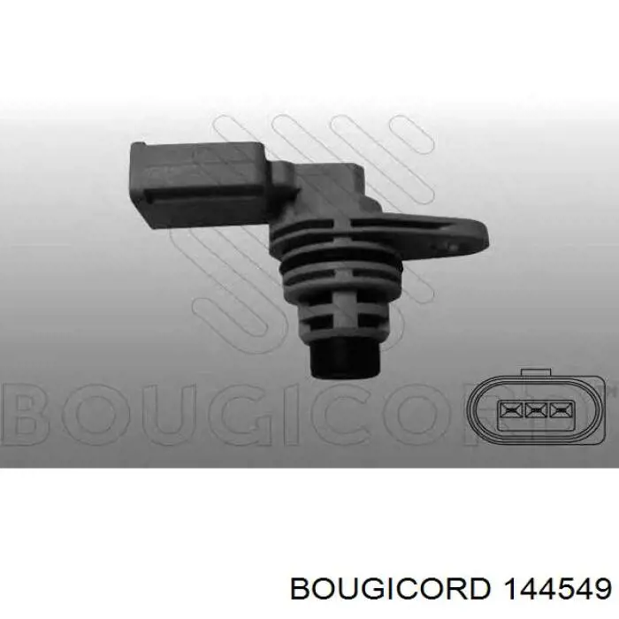 Датчик обертів колінвалу Bougicord 144549 ціна, від 12.81 USD