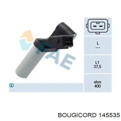 Датчик обертів колінвалу Ford 2S706C315AC ціна, від 19.24 USD