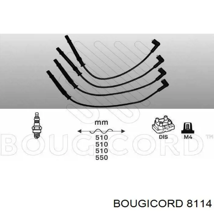 Дроти запалювання Huco 134968 ціна, від 25.72 USD