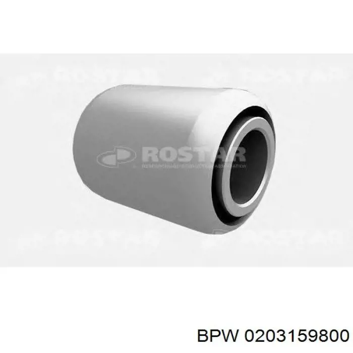 Купити 0203159800 BPW Сайлентблок ресори, передній