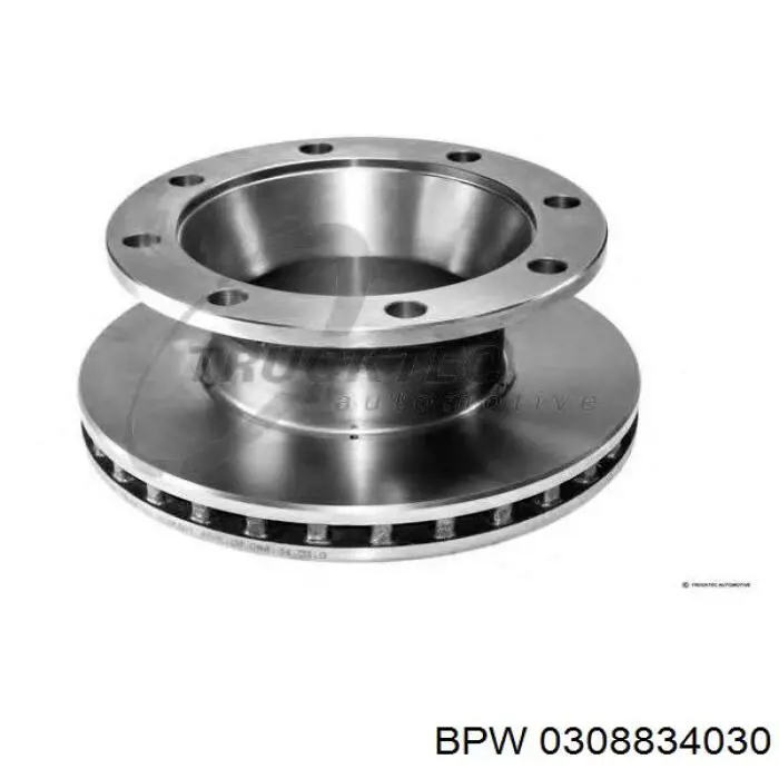 Задні дискові гальма BPW 0308834030 ціна, від 105.74 USD