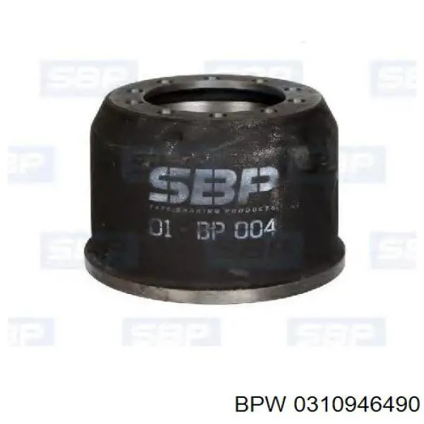 Барабан гальмівний задній BPW 0310946490 ціна, від 131.60 USD
