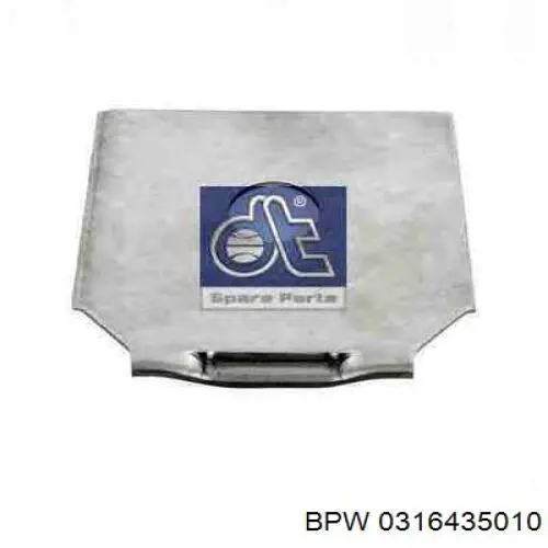 Втулка ресори задньої, металева BPW 0316435010 ціна, від 3.75 USD