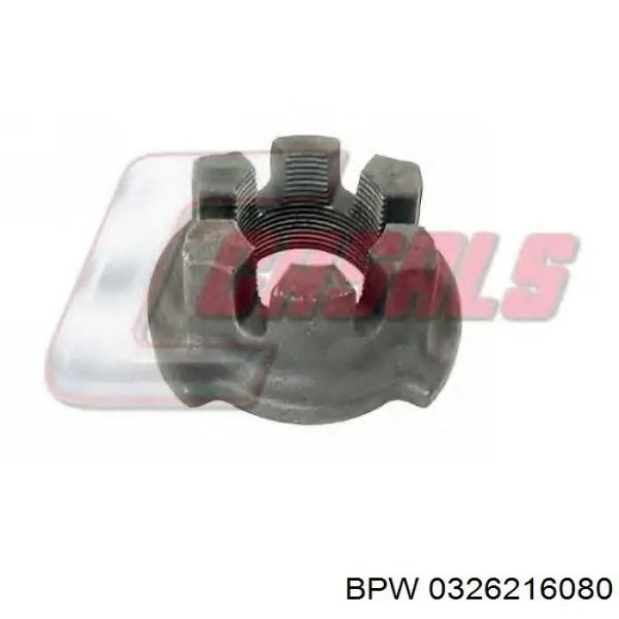 Гайка маточини задньої BPW 0326216080 ціна, від 7.18 USD