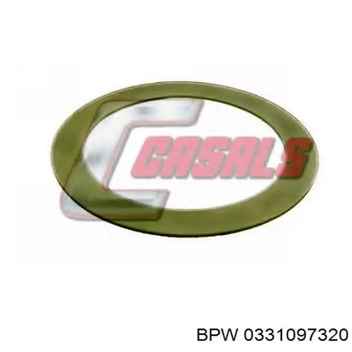 Сальник задньої маточини BPW 0331097320 ціна, від 0.86 USD