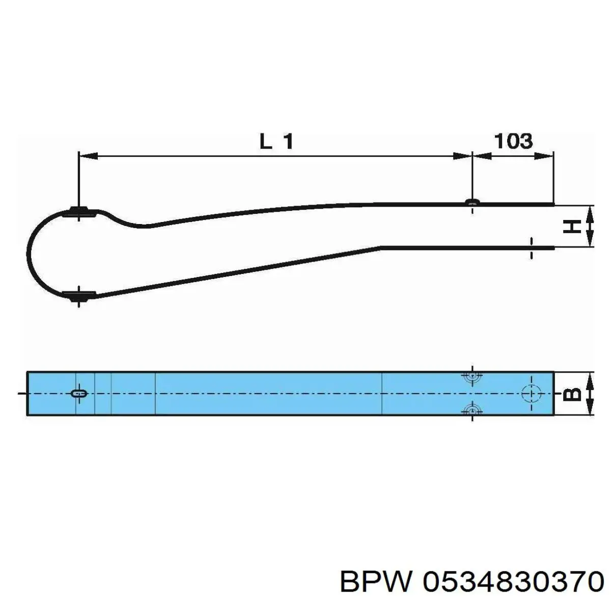  BPW 0534830370 ціна, від 51.88 USD