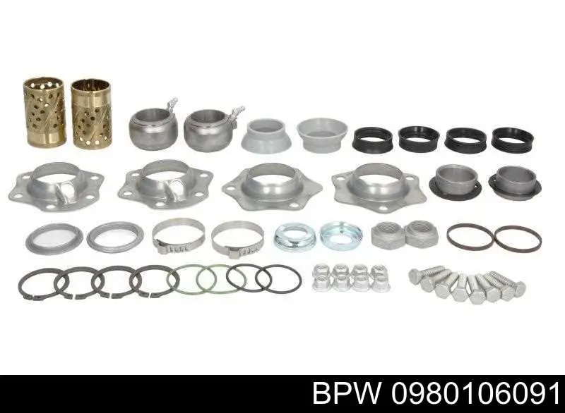 Ремкомплект гальмівного вала (тріскачки) BPW 0980106091 ціна, від 35.60 USD