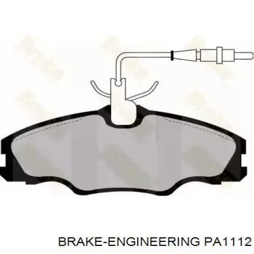 Гальмівні колодки Peugeot/Citroen E172041 ціна, від 26.68 USD