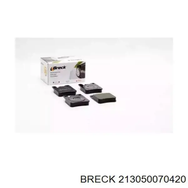 Купити 213050070420 Breck Задні колодки