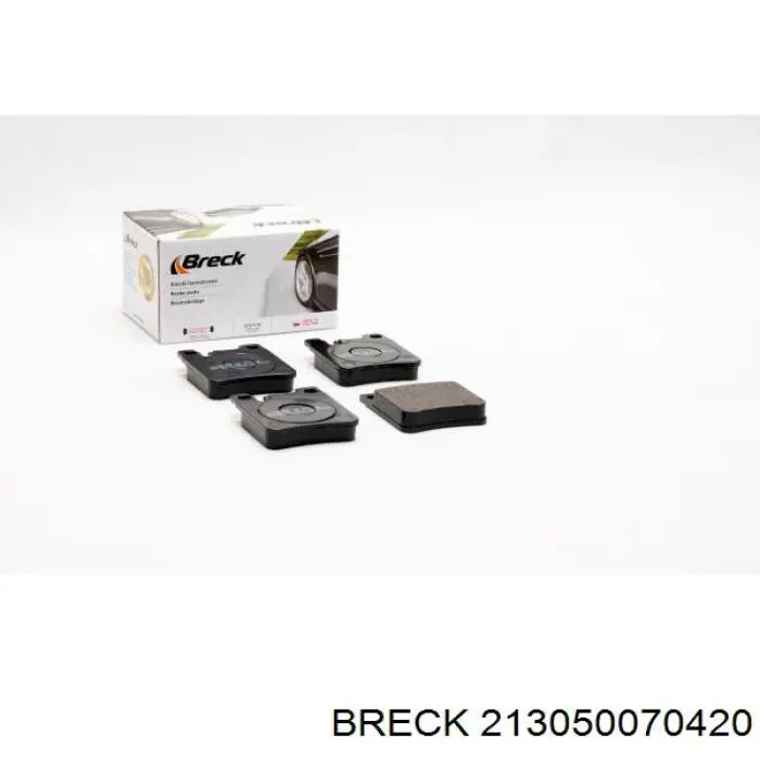 Задні гальмівні колодки 213050070420 Breck