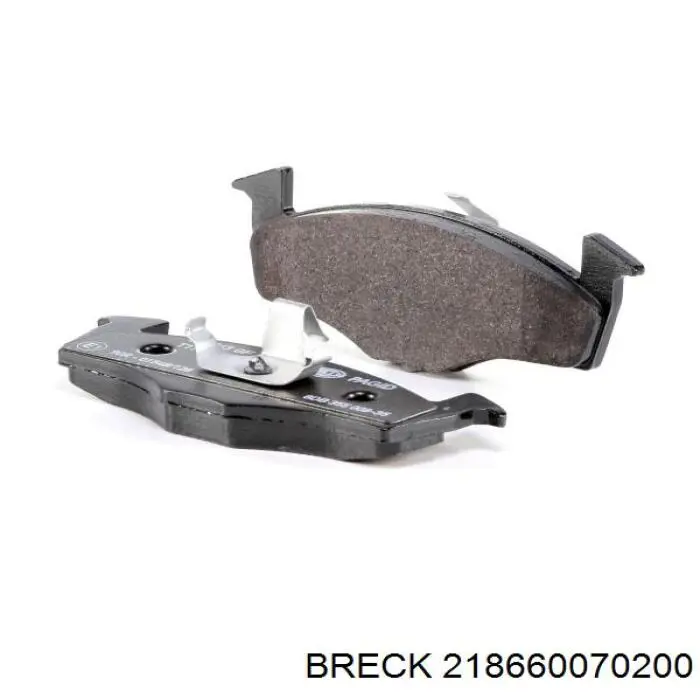 Гальмівні колодки Breck 218660070200 ціна, від 16.79 USD