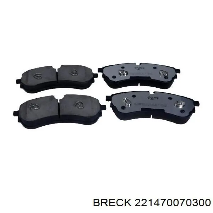 Передні тормозні колодки BPD1583 Jurid/Bendix