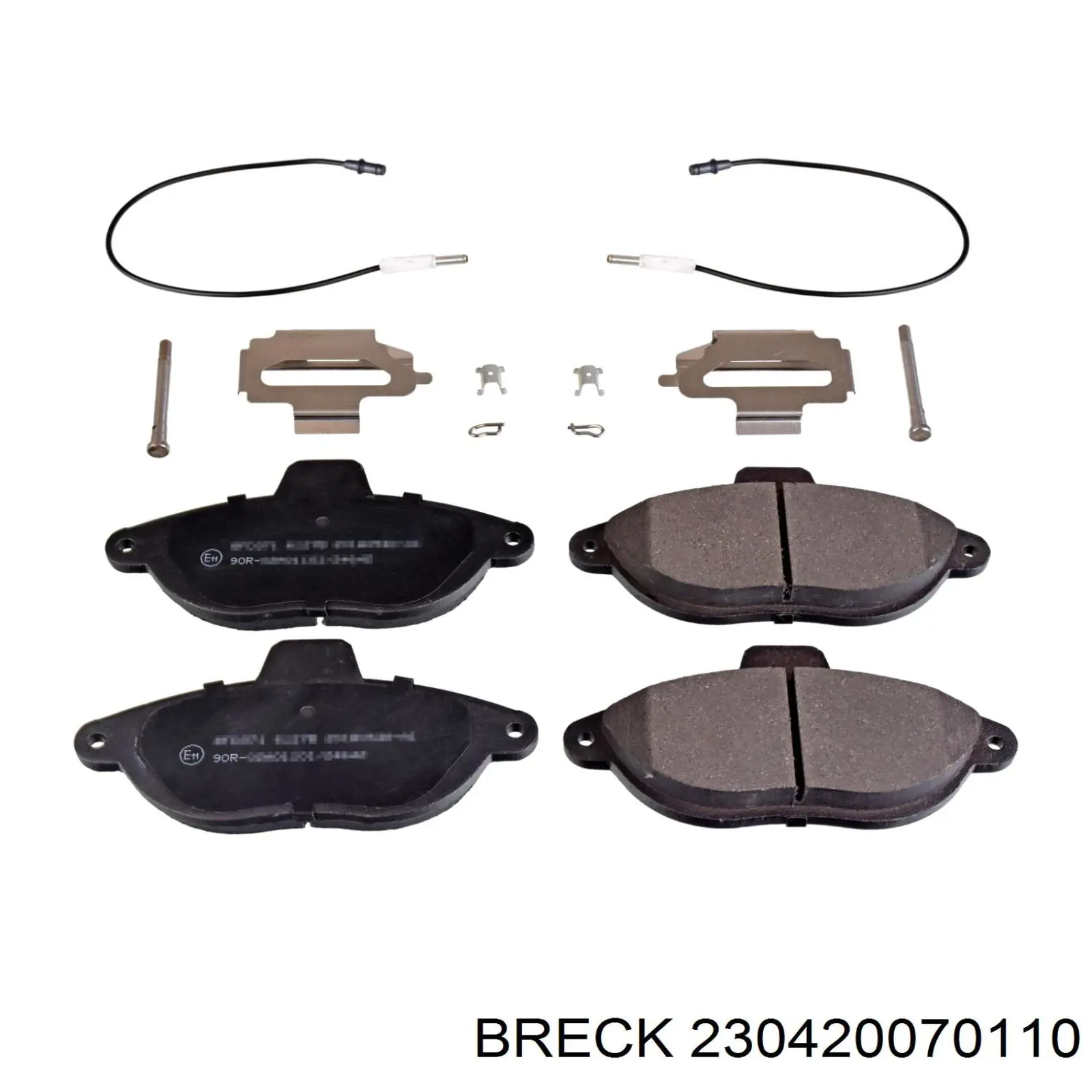 Тормозні колодки Breck 230420070110