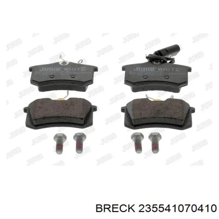 Задні дискові колодки Breck 235541070410