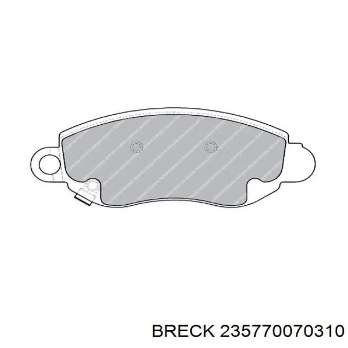 Гальмівні колодки Ford YC152K021AC ціна, від 25.56 USD