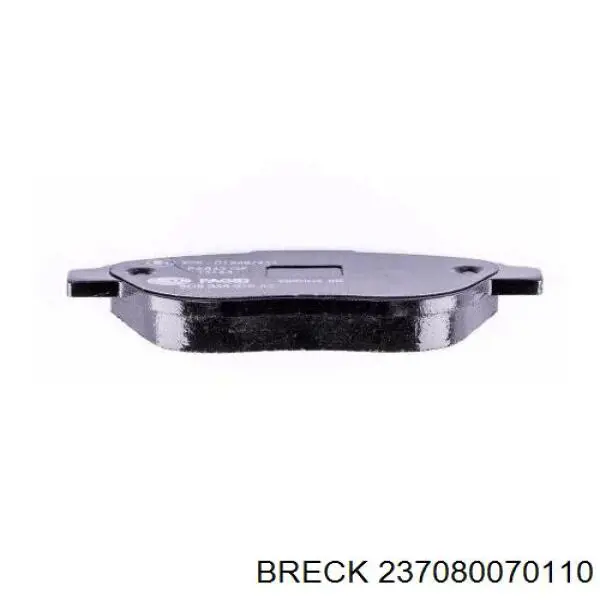 Гальмівні колодки Breck 237080070110 ціна, від 21.04 USD