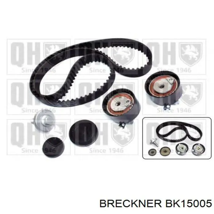Ролик паразитний ГРМ BK15005 Breckner