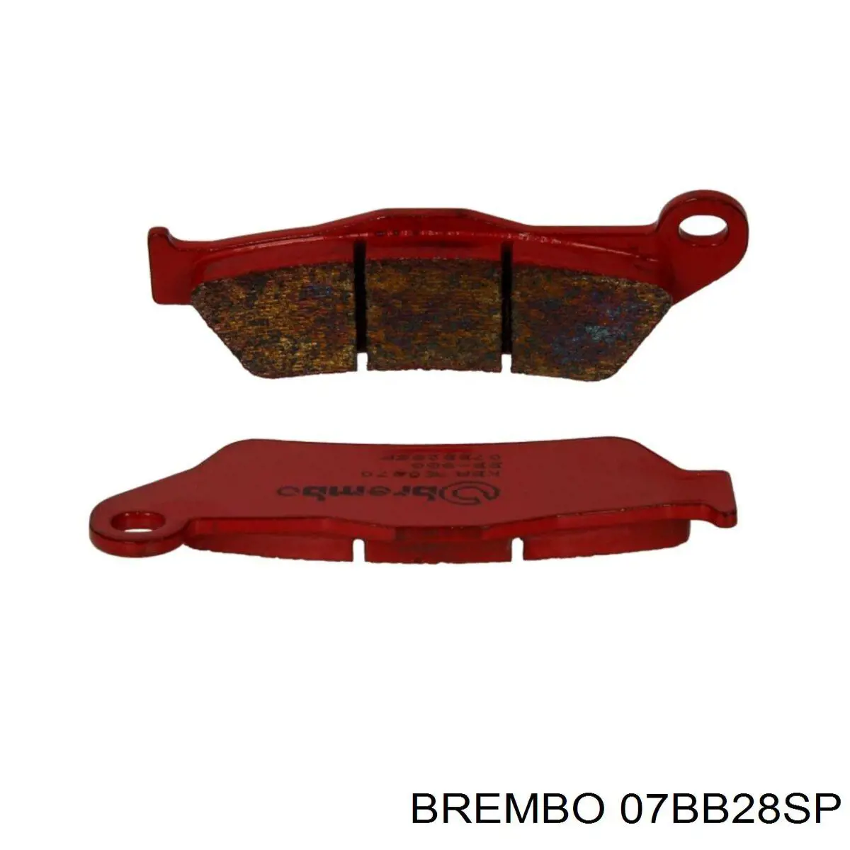 Передні тормозні колодки 07BB28SP Brembo