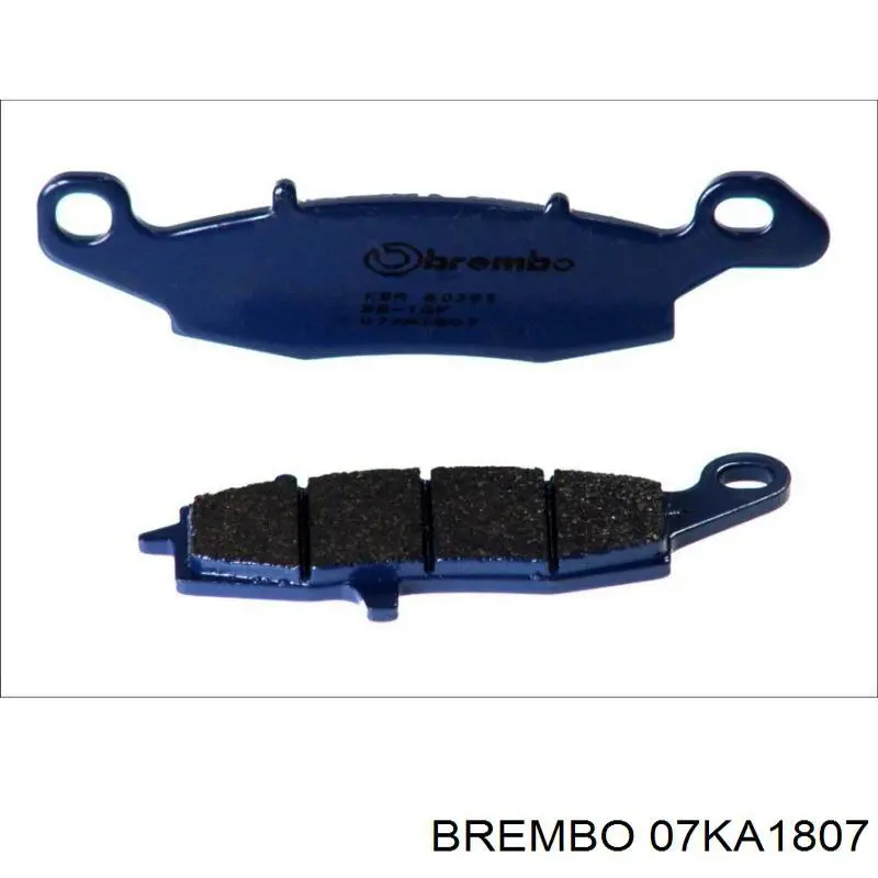 Гальмівні колодки Brembo 07KA1807 ціна, від 26.07 USD