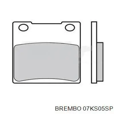 Колодки гальмові задні, дискові 07KS05SP Brembo