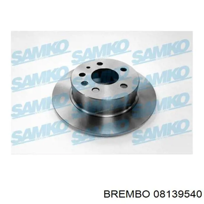 Задні дискові гальма Brembo 08139540 ціна, від 29.85 USD