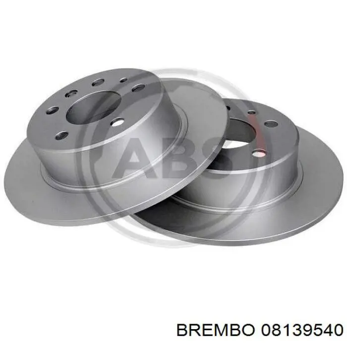 Купити 08139540 Brembo Диск заднього гальма