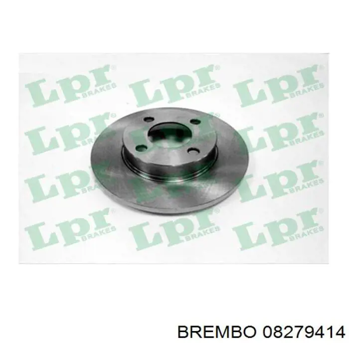 Диск гальмівний передній Brembo 08279414