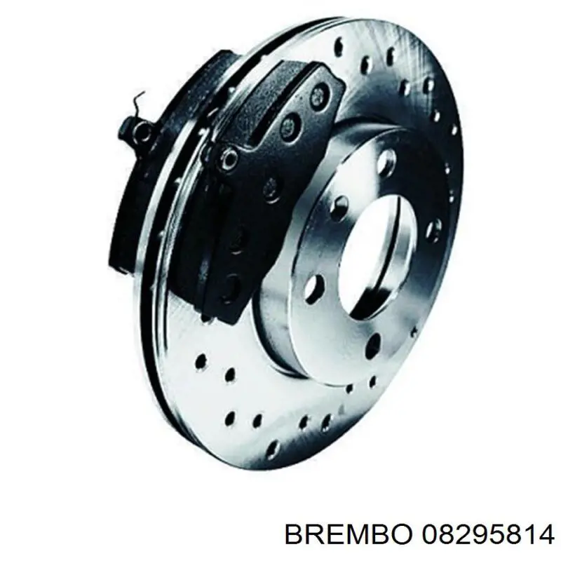 Купити 08295814 Brembo Ротор гальмівний