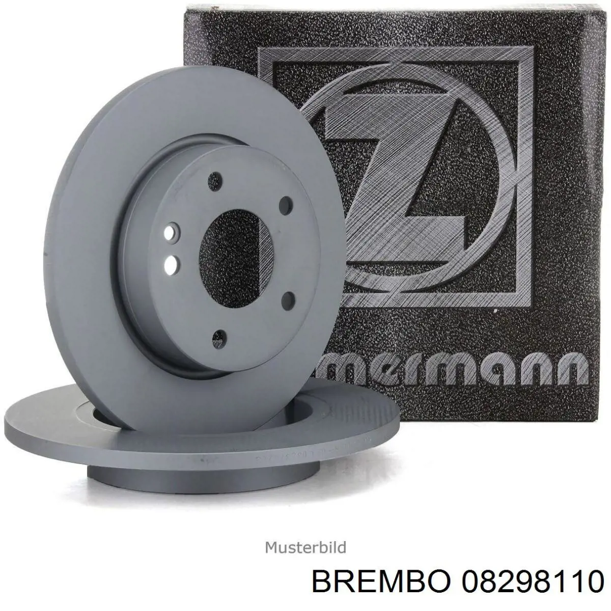 08298110 Brembo Гальмо дискове переднє
