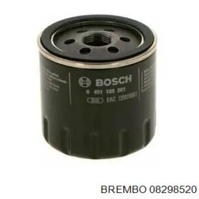 Задні дискові гальма Brembo 08298520 ціна, від 21.03 USD
