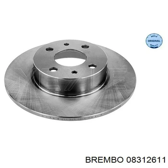 Задні дискові гальма Brembo 08312611 ціна, від 25.20 USD
