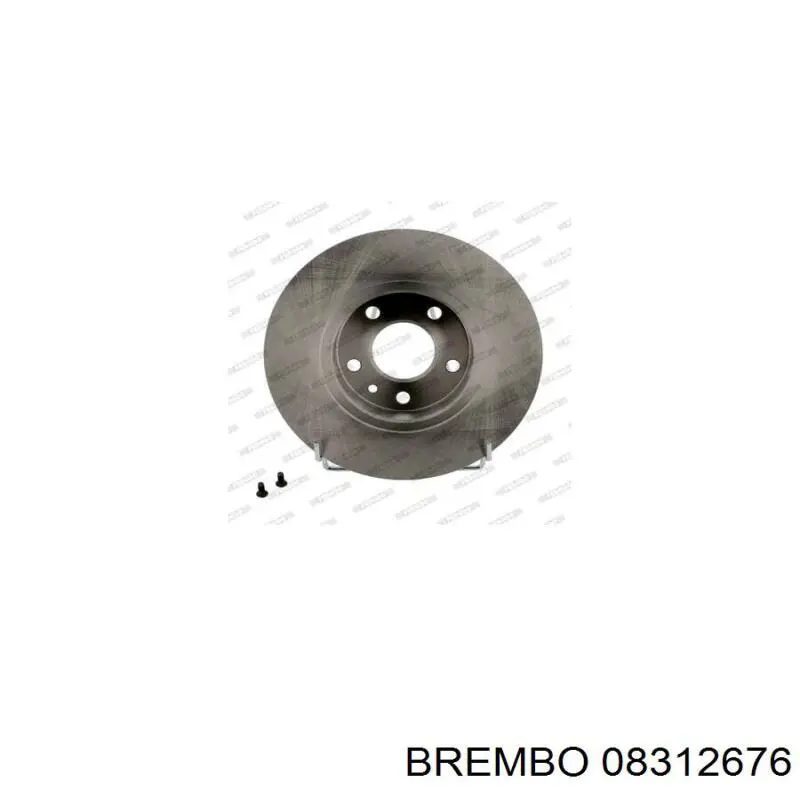 08312676 Brembo Дискові гальма