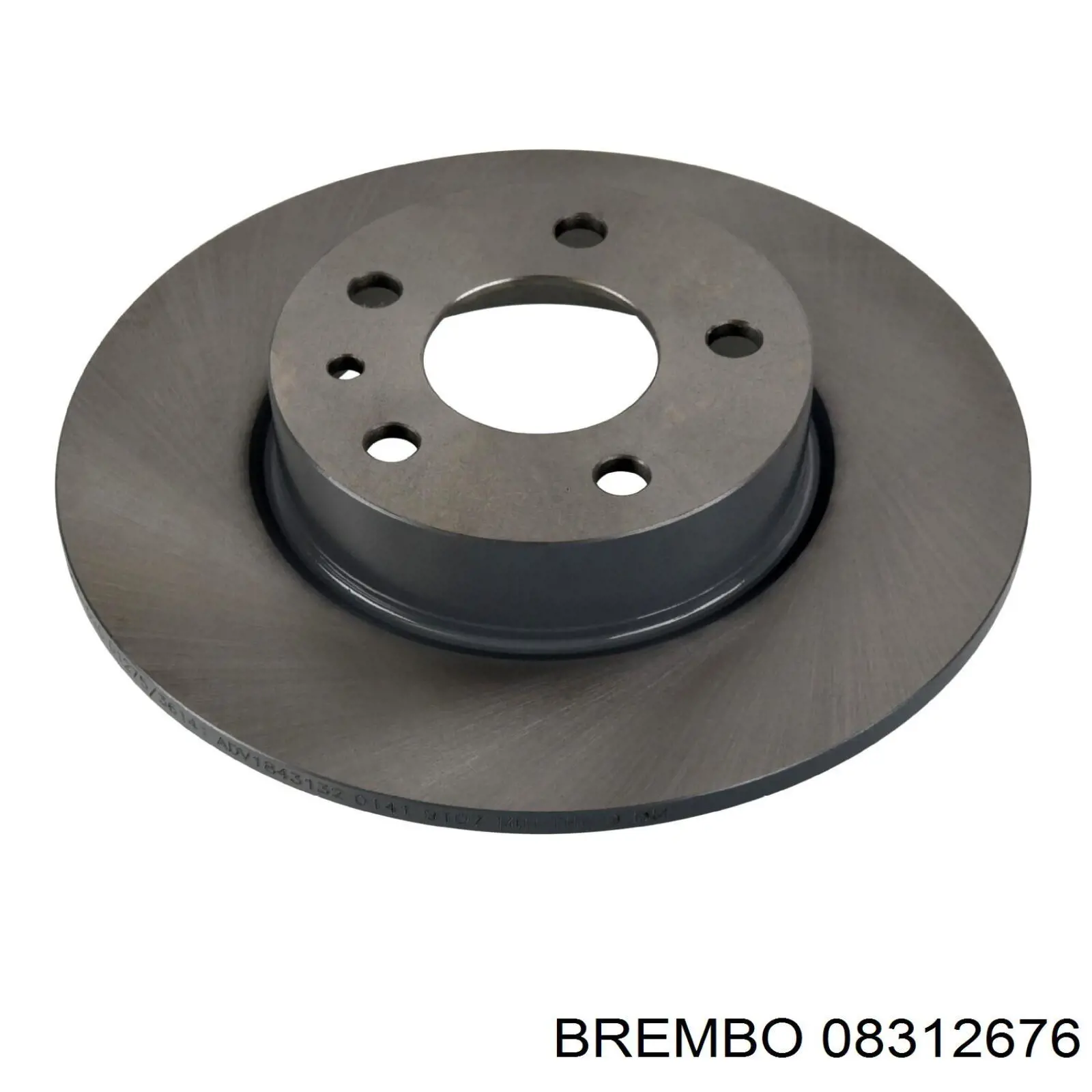 08312676 Brembo диск гальмівний задній